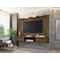 Manhattan Comfort Liberty 70.86 Floating Entertainment Center, Rustic Brown 235BMC9 - alternate 6